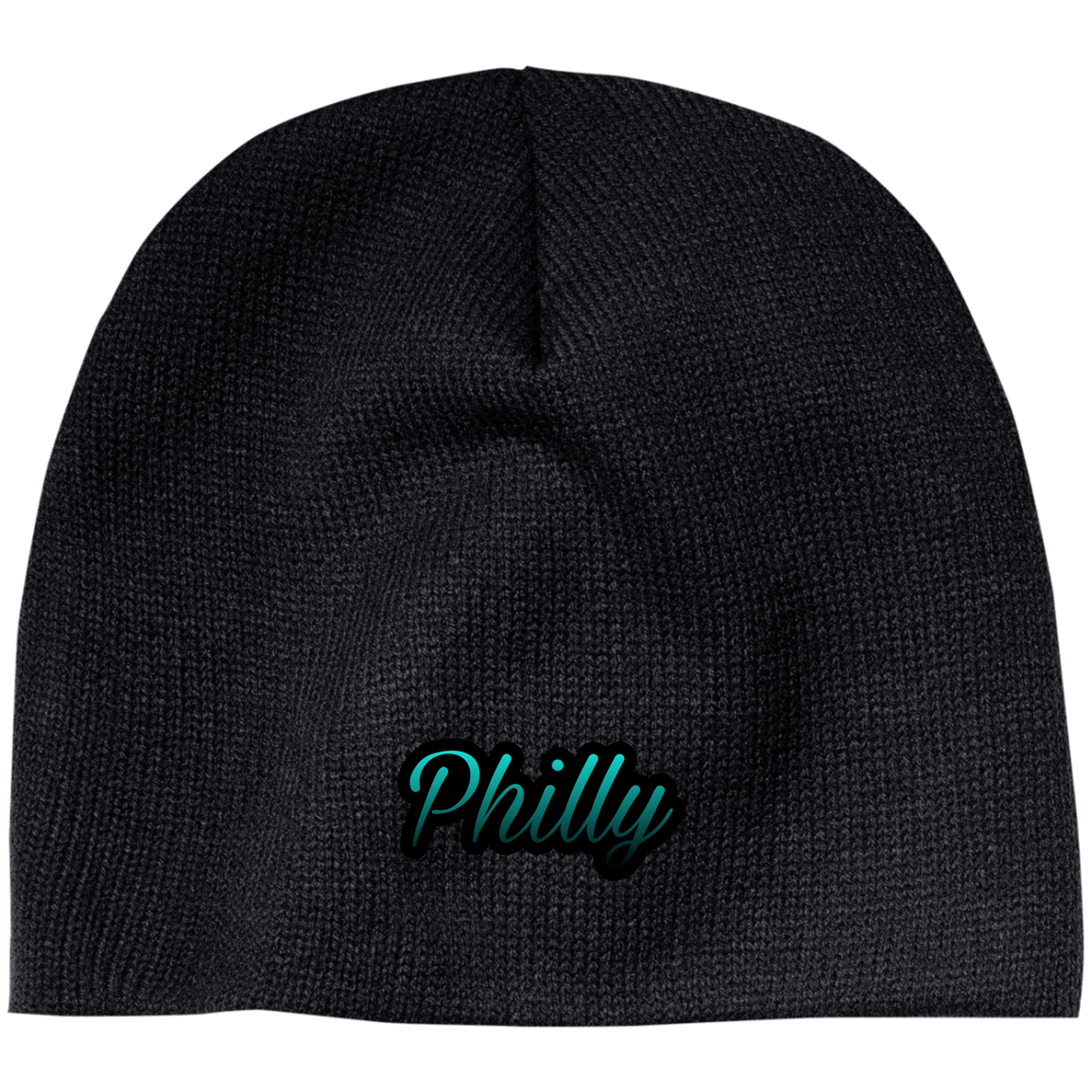 Teal Philly Beanie