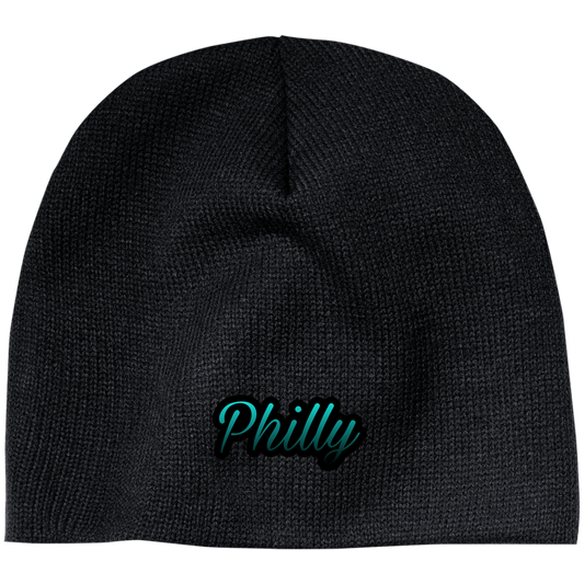 Teal Philly Beanie