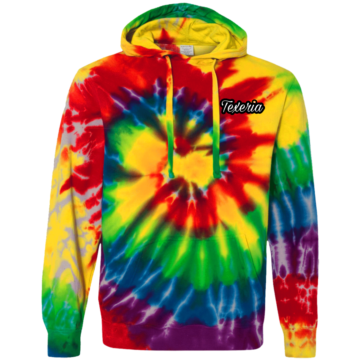 Uni Tie-Dyed Pullover Hoodie
