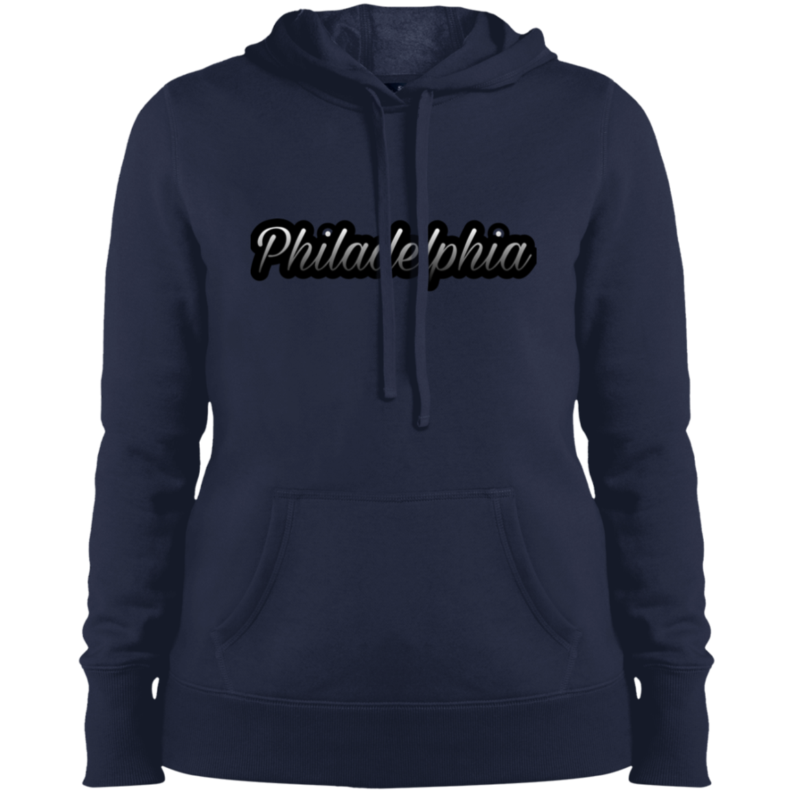 Ombre Philadelphia Ladies' Pullover Hooded Sweatshirt