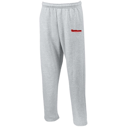 Texeria Open Bottom Sweatpants with Pockets