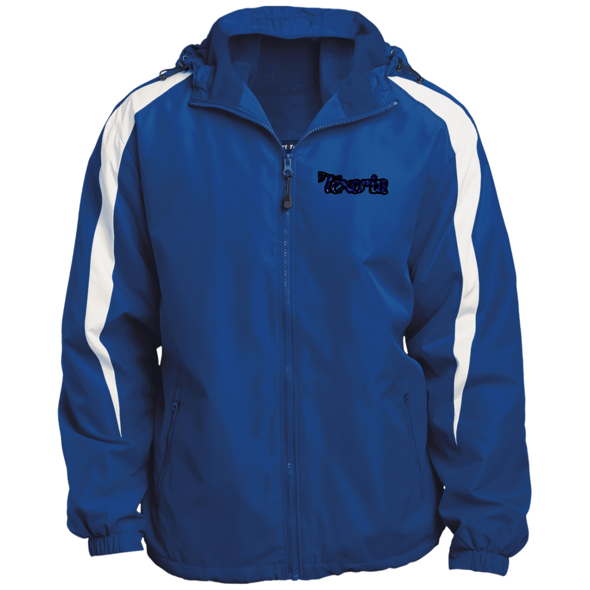 Azul  Fleece Lined Colorblocked Hooded Jacket