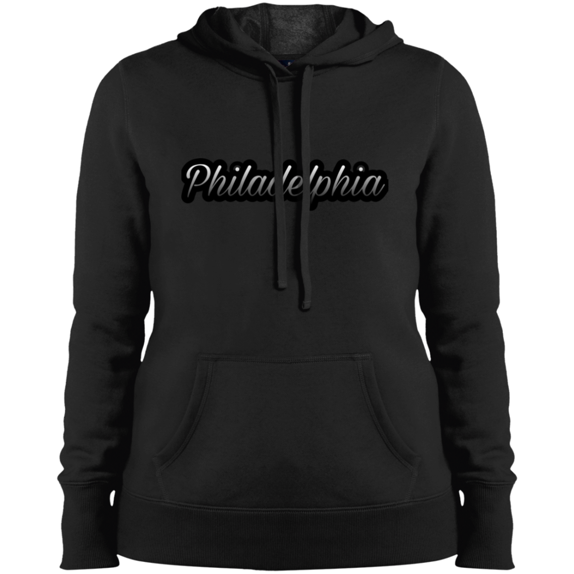 Ombre Philadelphia Ladies' Pullover Hooded Sweatshirt
