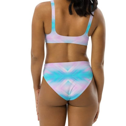 Cotton Candy K2 high-waisted bikini