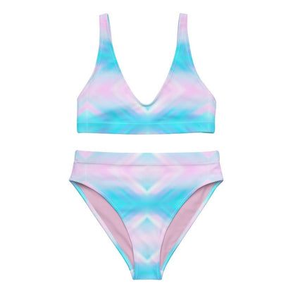 Cotton Candy K2 high-waisted bikini