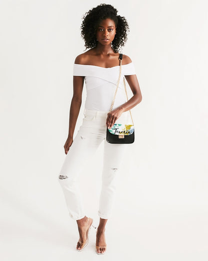 Watercolor Small Shoulder Bag