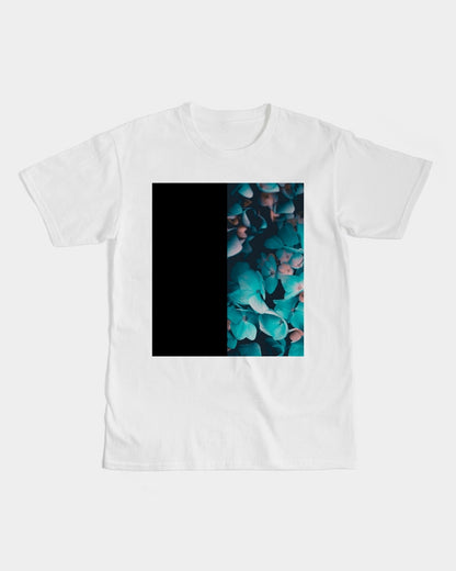 Teal Floral Men's Graphic Tee