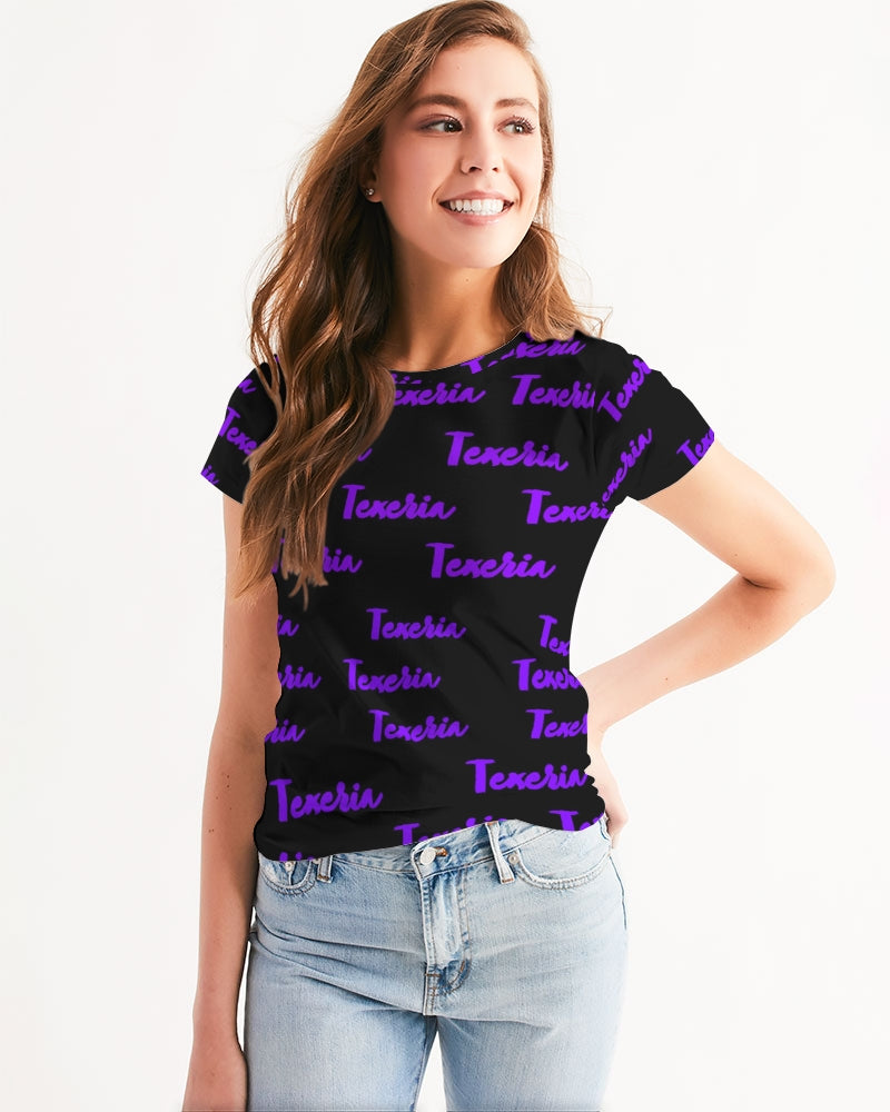 Texeria Monogram purple Women's Tee