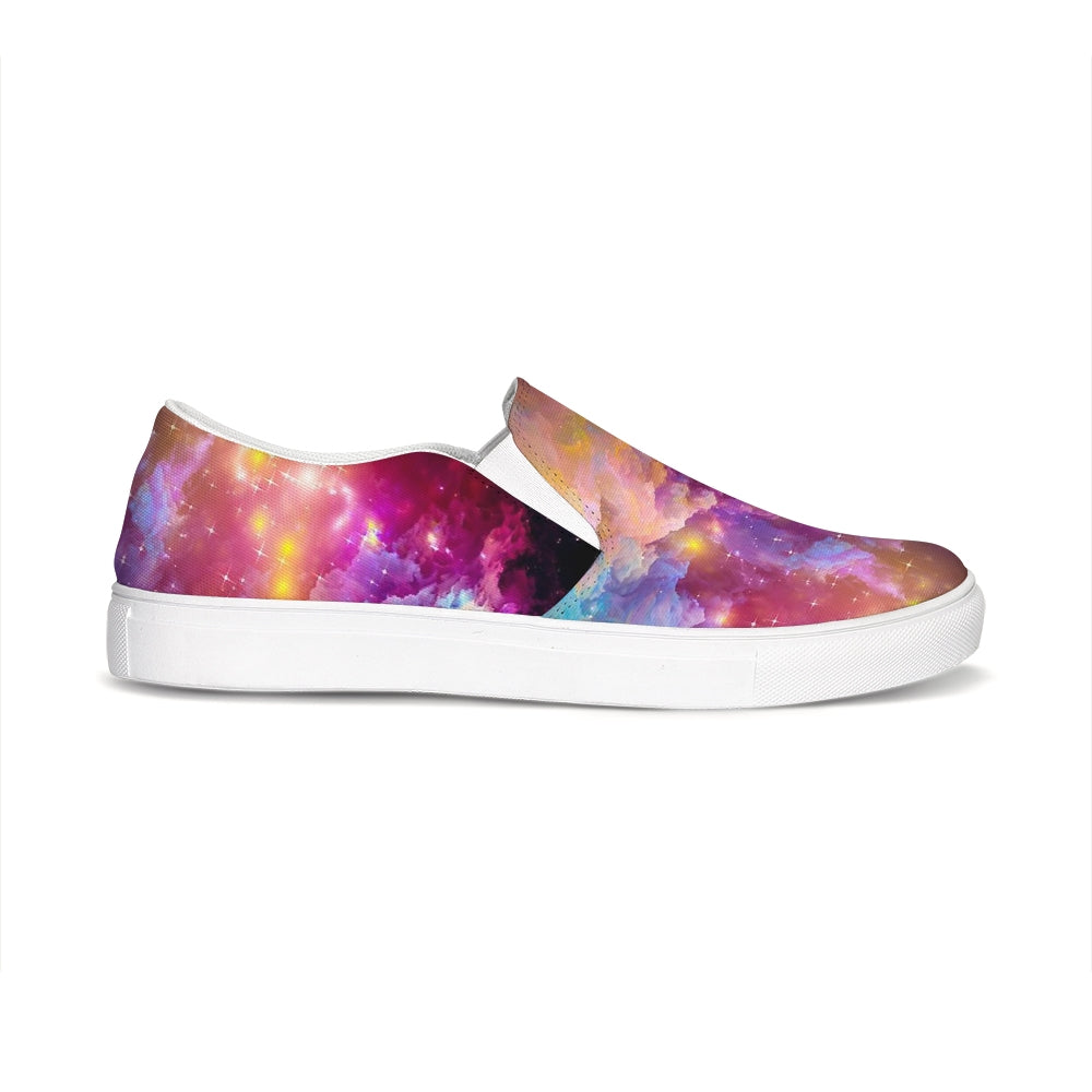 Colorful Smoke Slip-On Canvas Shoe