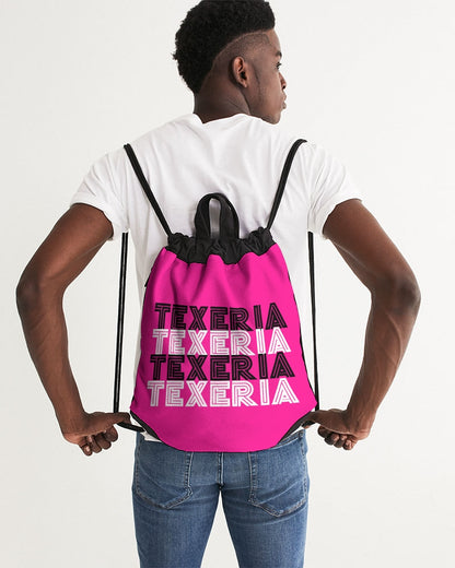 Azalea Canvas Drawstring Bag