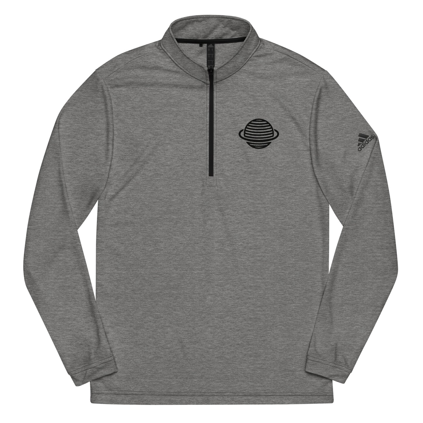 Saturn Quarter zip pullover (Black)