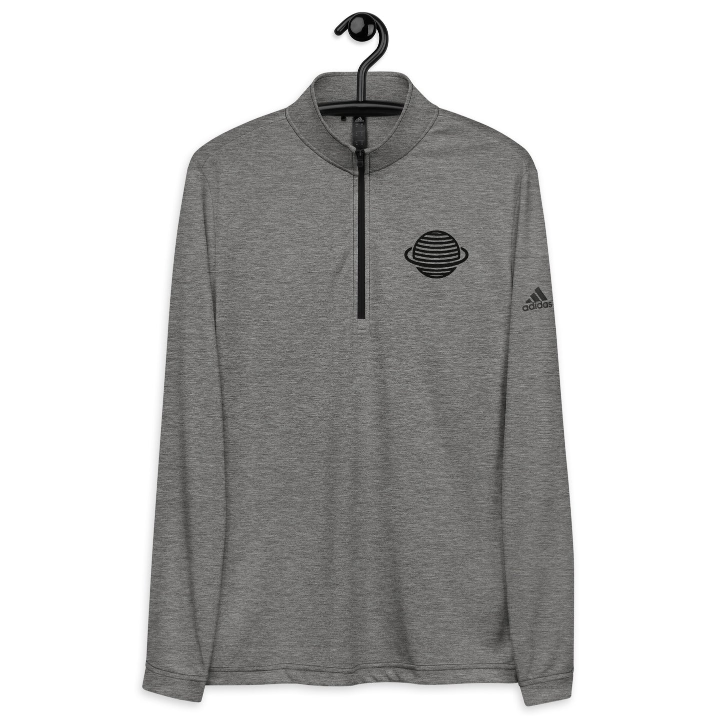 Saturn Quarter zip pullover (Black)