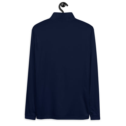 Saturn Quarter zip pullover (White)