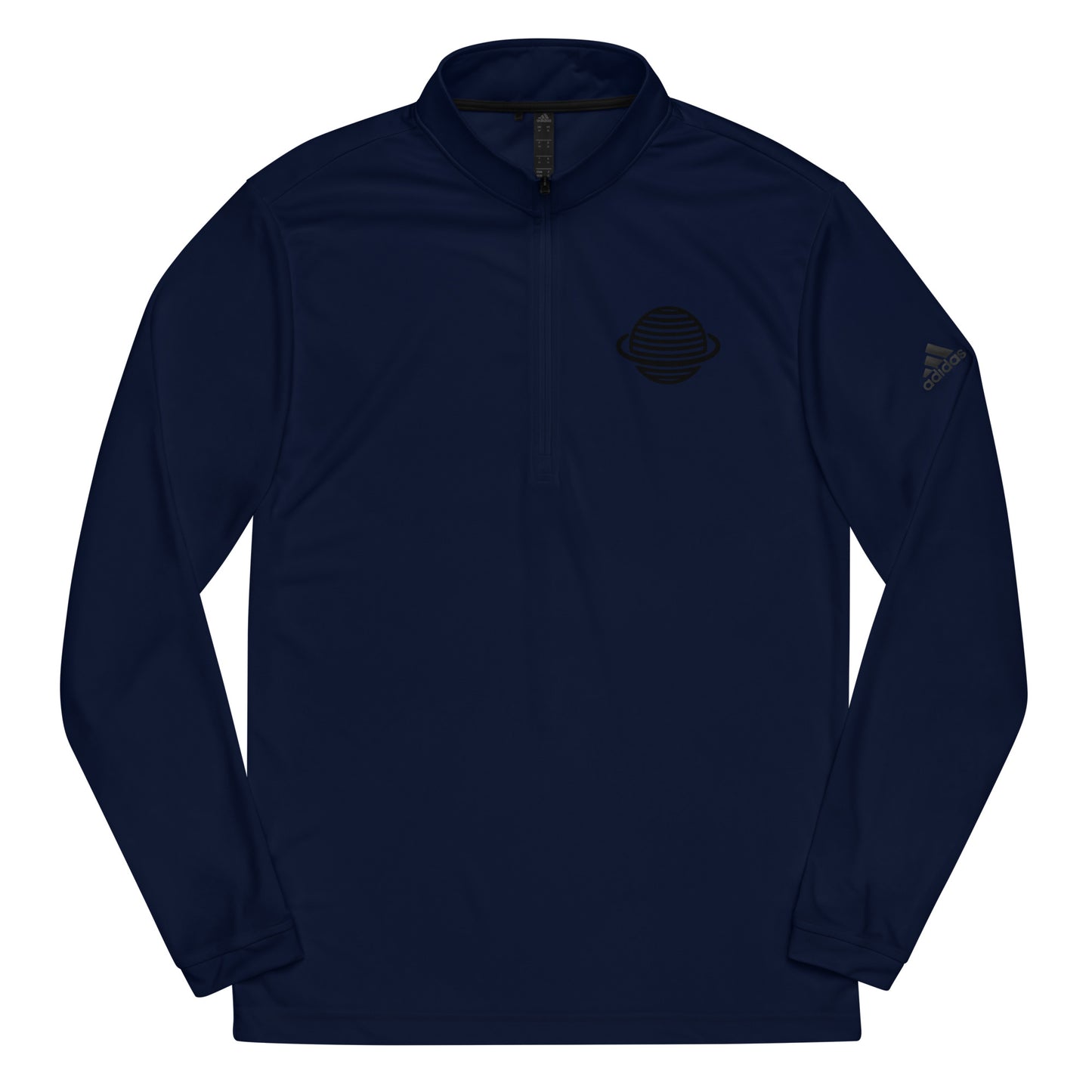 Saturn Quarter zip pullover (Black)