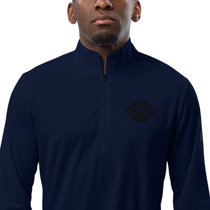 Saturn Quarter zip pullover (Black)