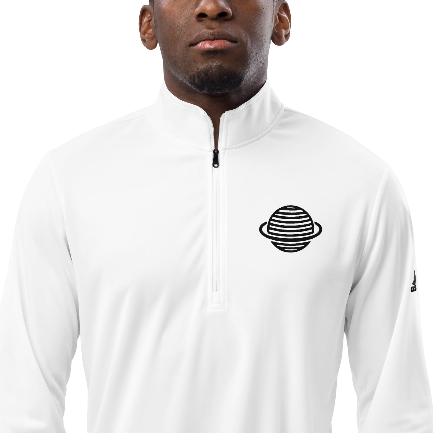 Saturn Quarter zip pullover (Black)