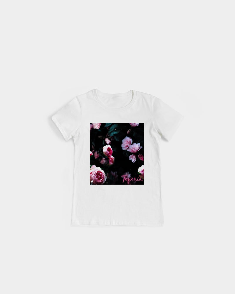 Dark Floral Women's Graphic Tee