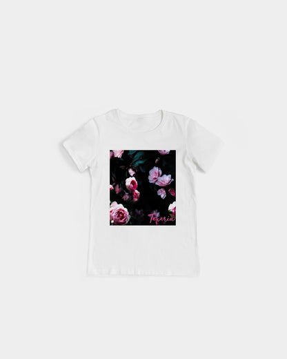 Dark Floral Women's Graphic Tee