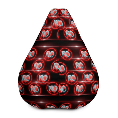 No Love 3 Bean Bag Chair Cover