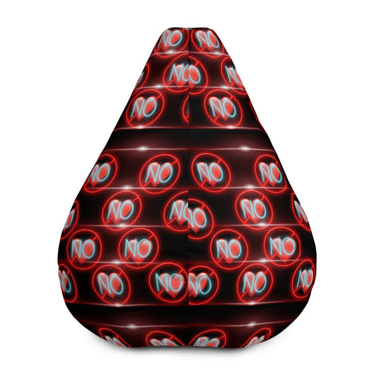 No Love 3 Bean Bag Chair Cover