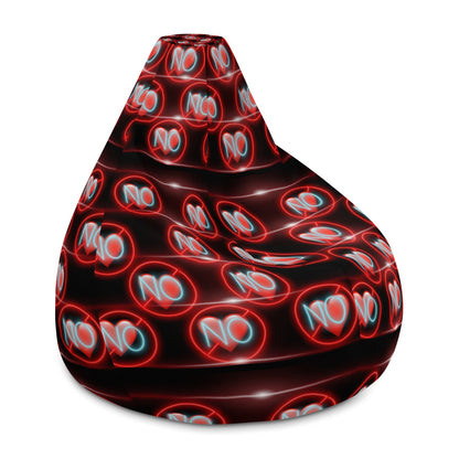 No Love 3 Bean Bag Chair Cover