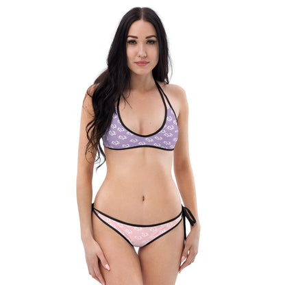 Poly Love purple and Pink Bikini