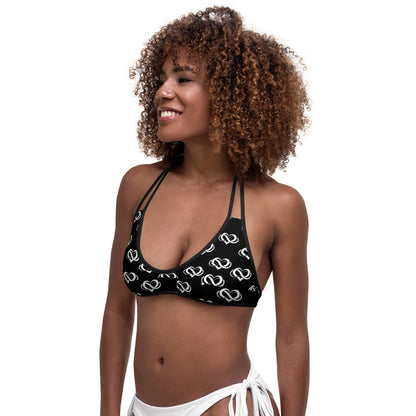 Poly Love Black Bikini Top