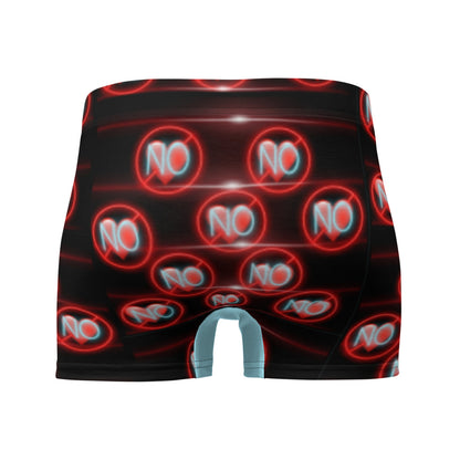 No Love 3 Blue Boxer Briefs