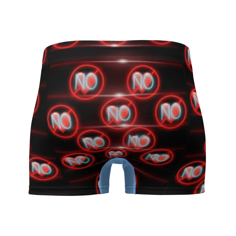 No Love 3 Deep Blue Boxer Briefs