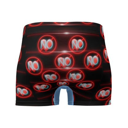 No Love 3 Deep Blue Boxer Briefs