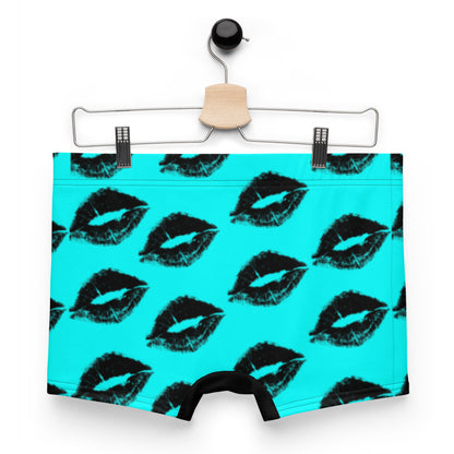 Kiss Me Blue Boxer Briefs