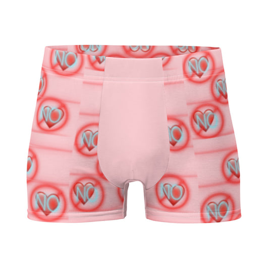 No Love 2 Pink Blue Boxer Briefs