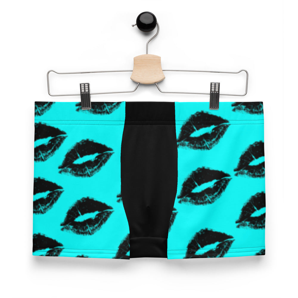 Kiss Me Blue Boxer Briefs