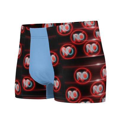 No Love 3 Deep Blue Boxer Briefs