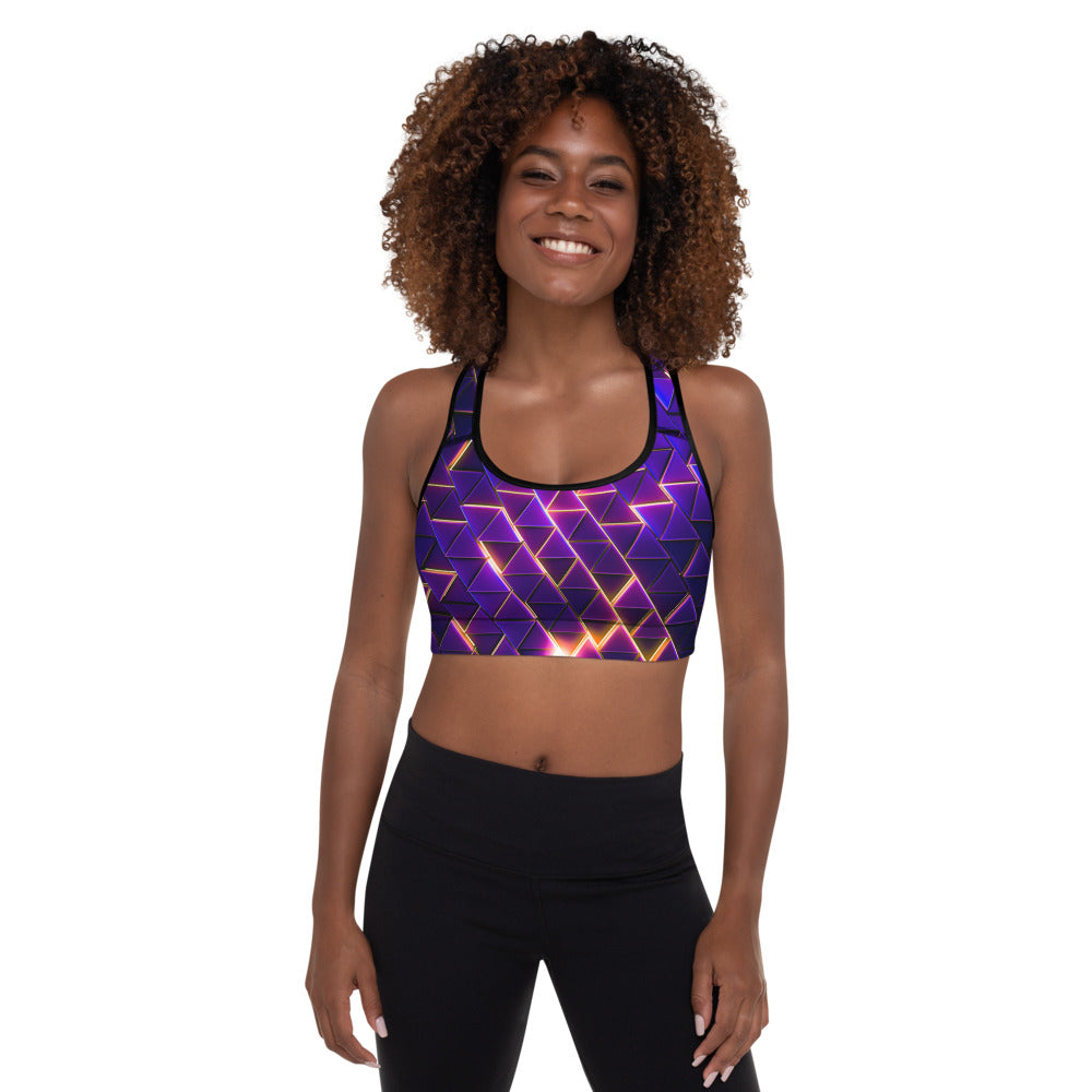 Shock wave  Sports Bra