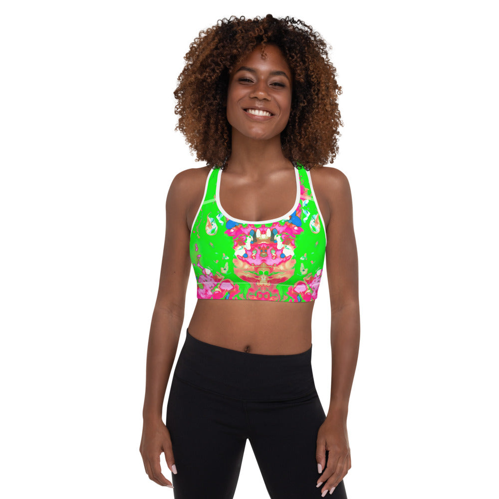 Strawberry Kiwi Sports Bra