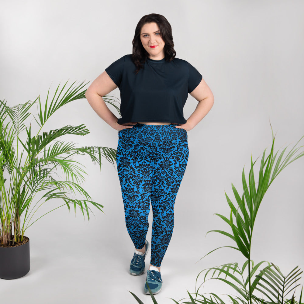 Chandelier Blue Size Leggings