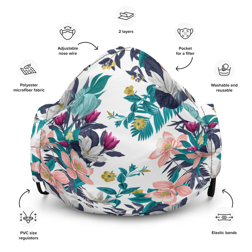 Warm Floral Mask