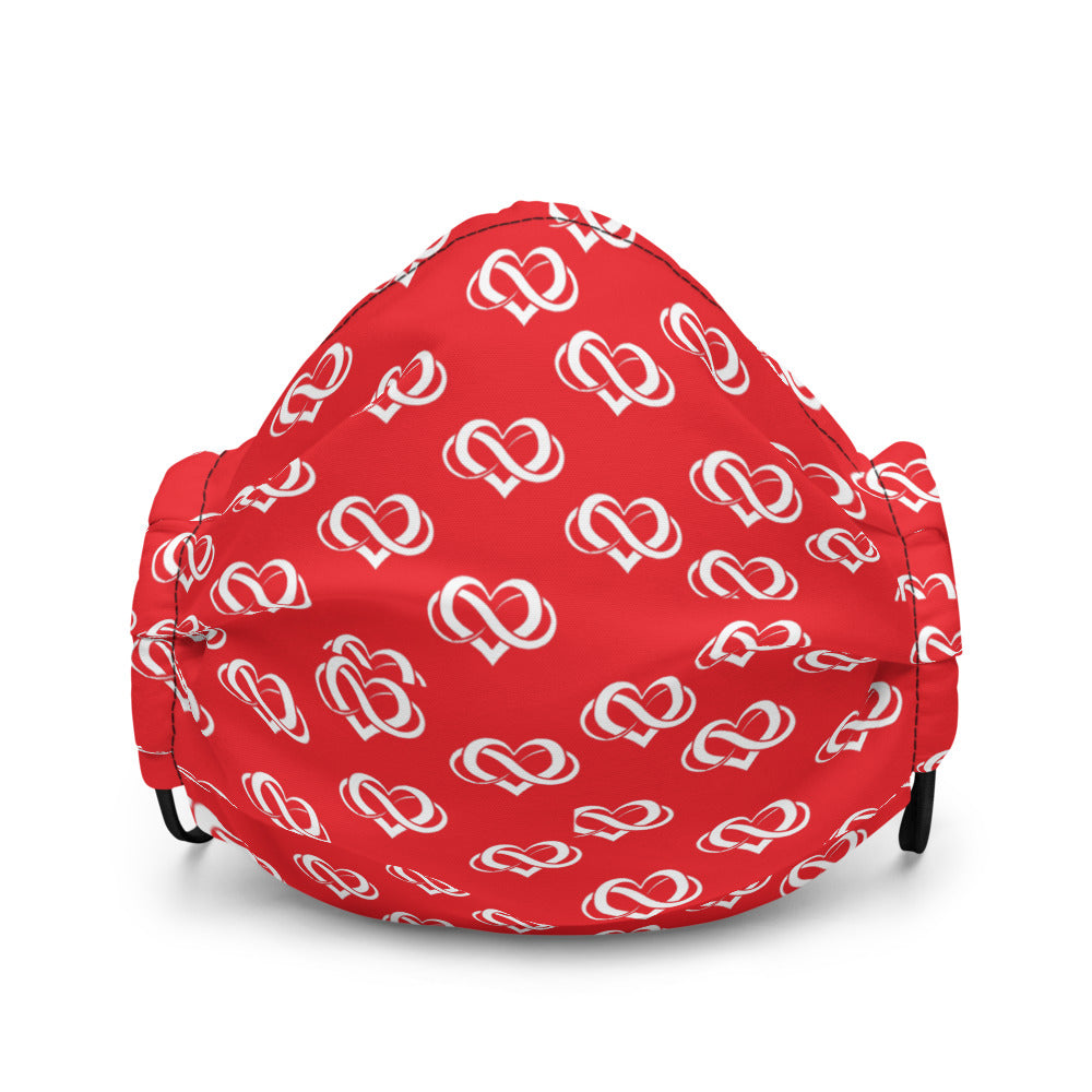 Poly Love Red Mask