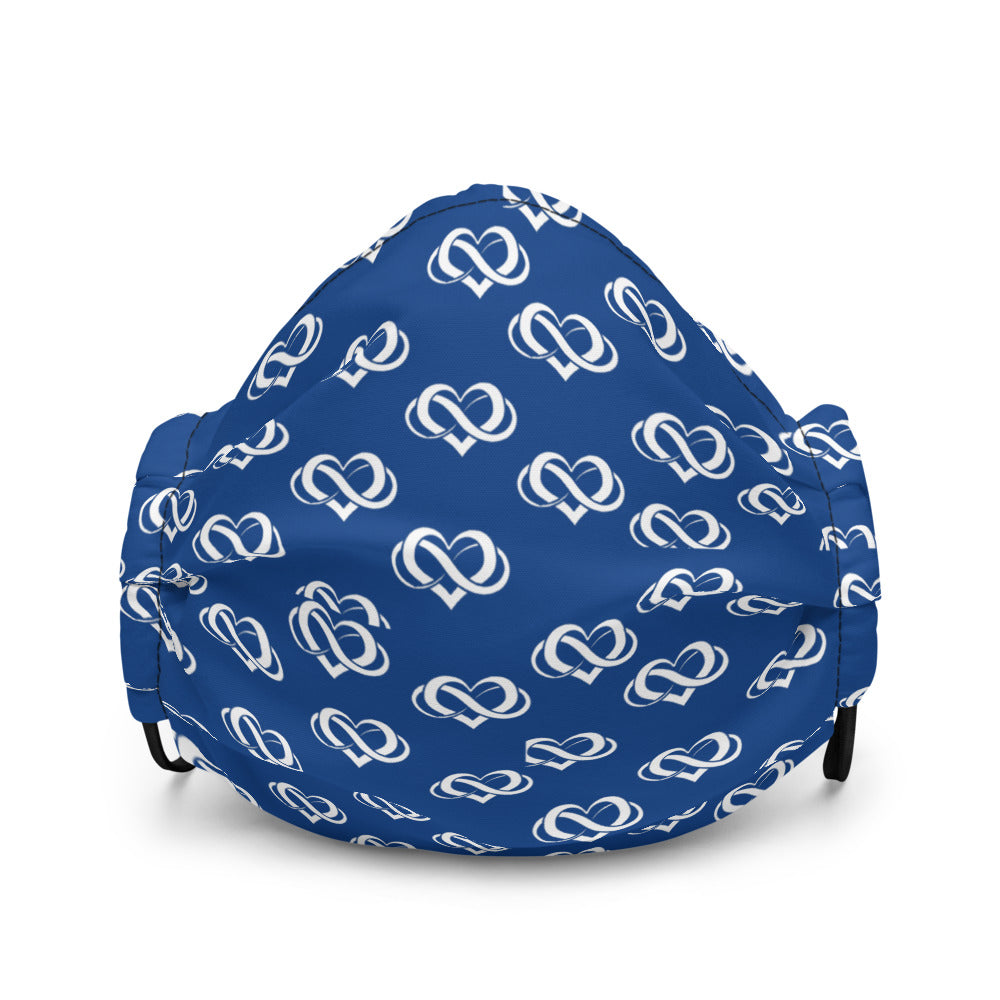 Poly Love Blue Mask
