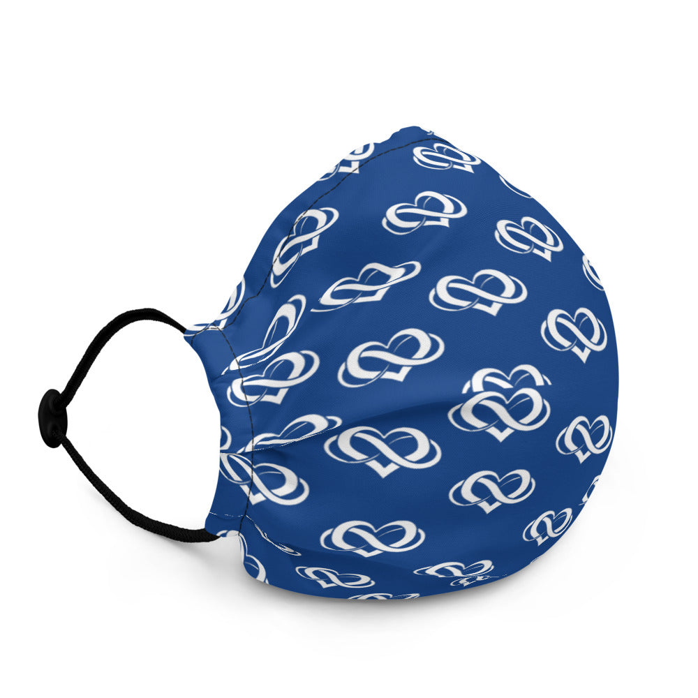 Poly Love Blue Mask