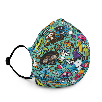 Cartoon Massacre mask