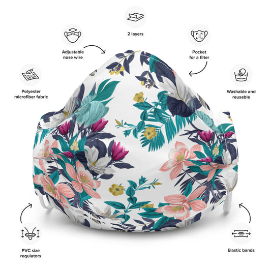 Warm Floral Mask