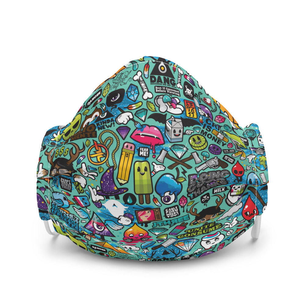 Cartoon Massacre mask