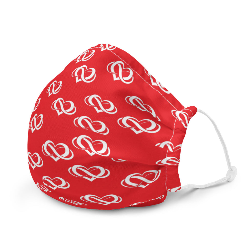 Poly Love Red Mask