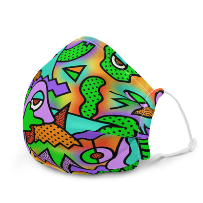 Abstract mask