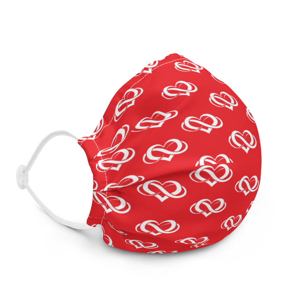Poly Love Red Mask