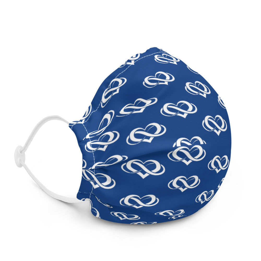 Poly Love Blue Mask
