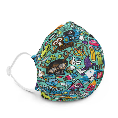 Cartoon Massacre mask
