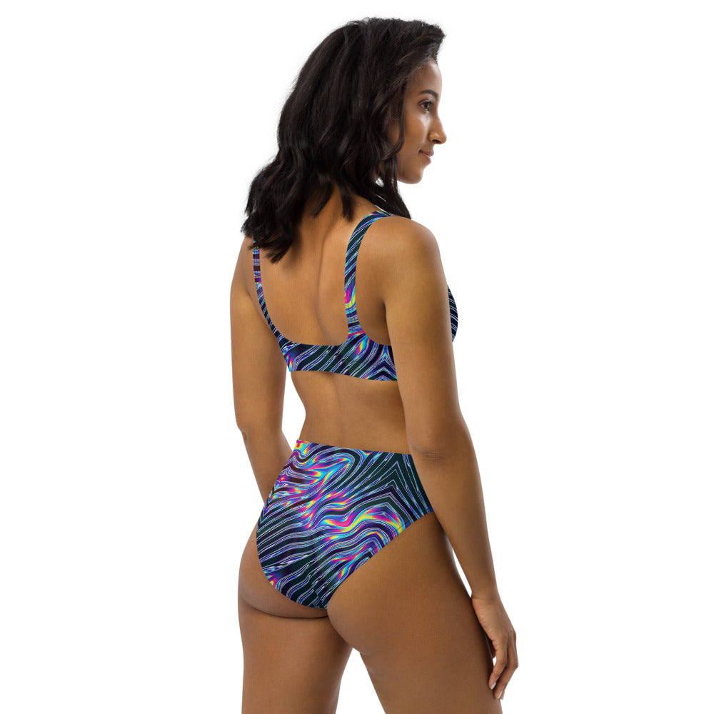 Reflection high-waisted bikini